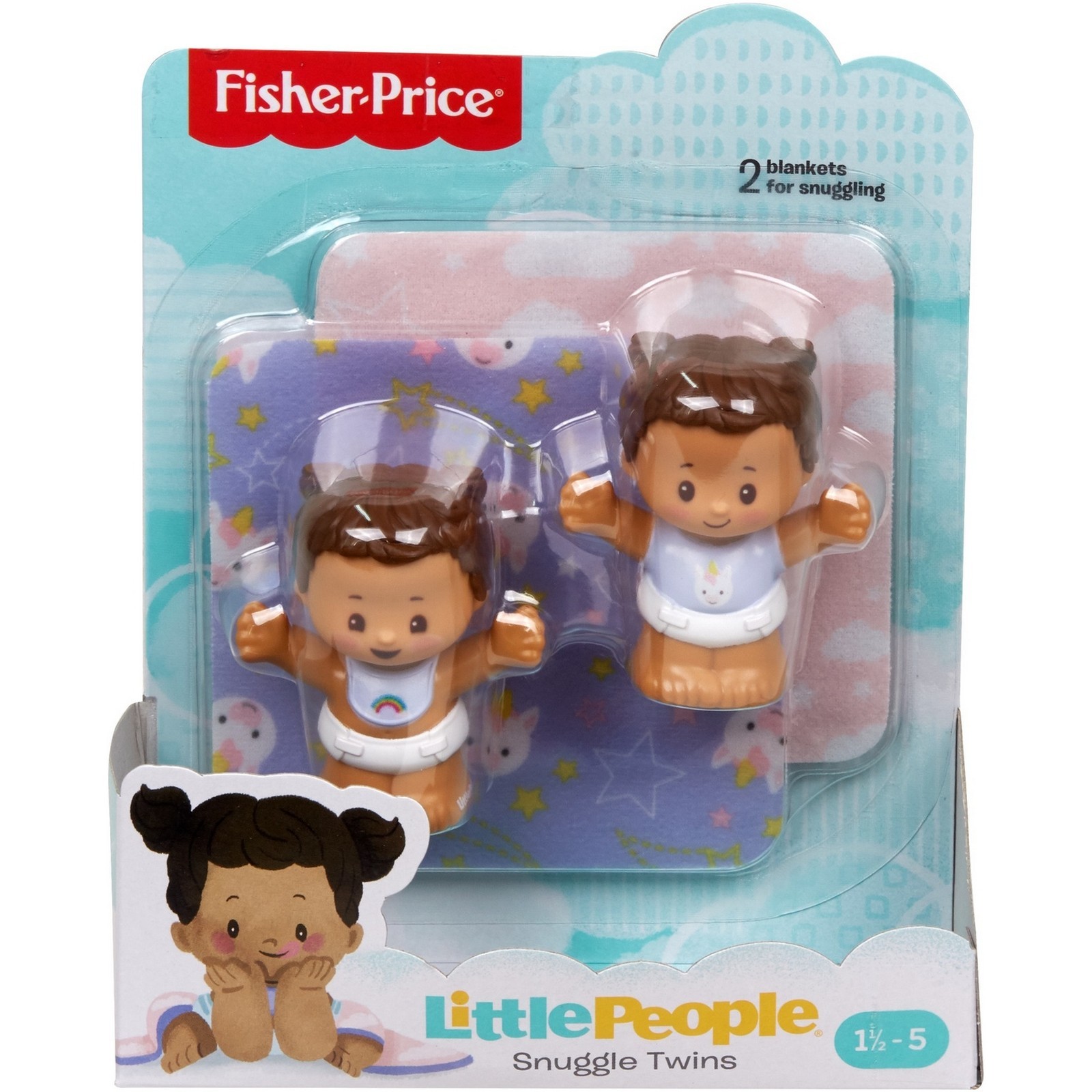 Набор игровой Fisher Price Little People Спящие малыши 3 GKY44 - фото 2