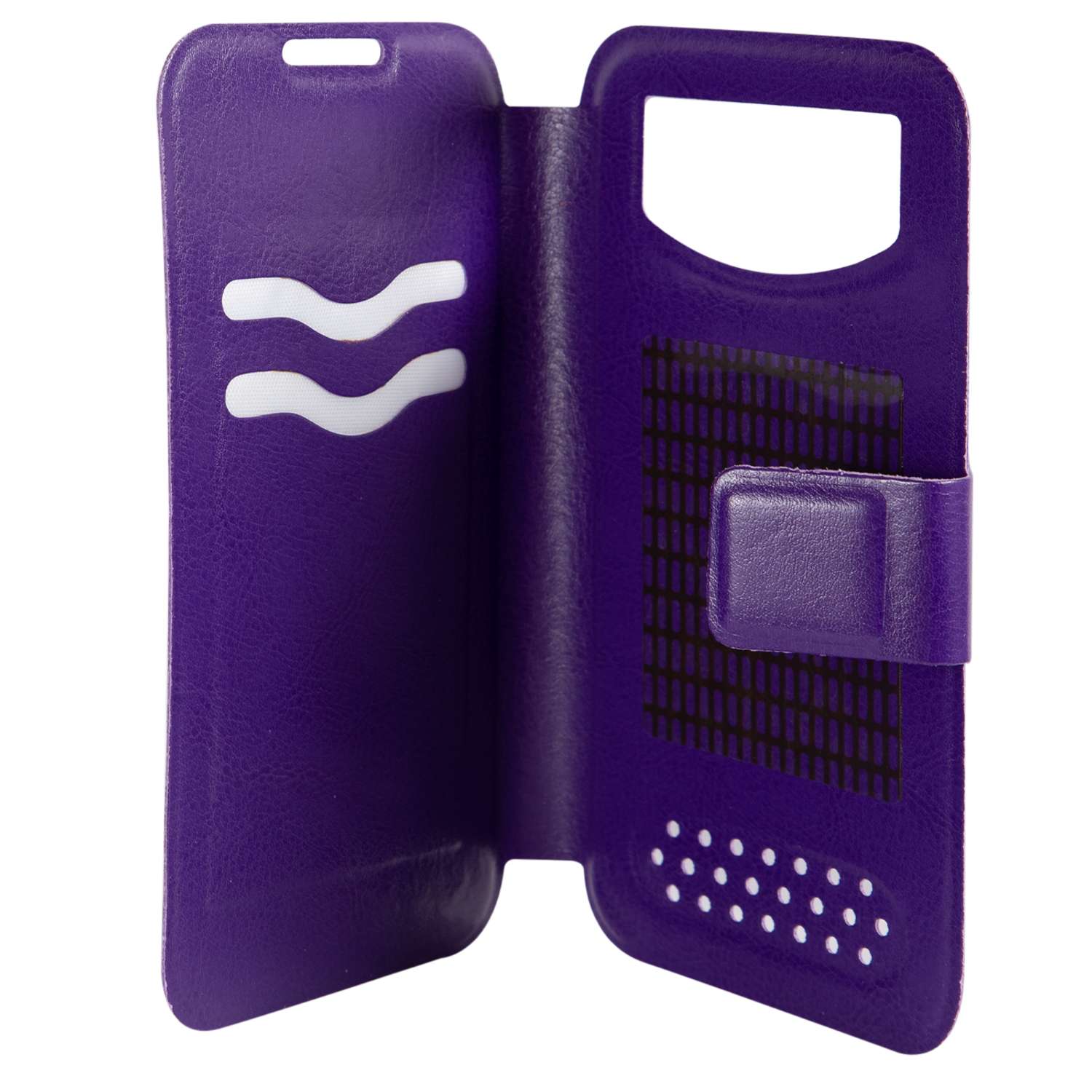 Чехол универсальный iBox Universal для телефонов 4.2-5 дюйма фиолетовый - фото 1