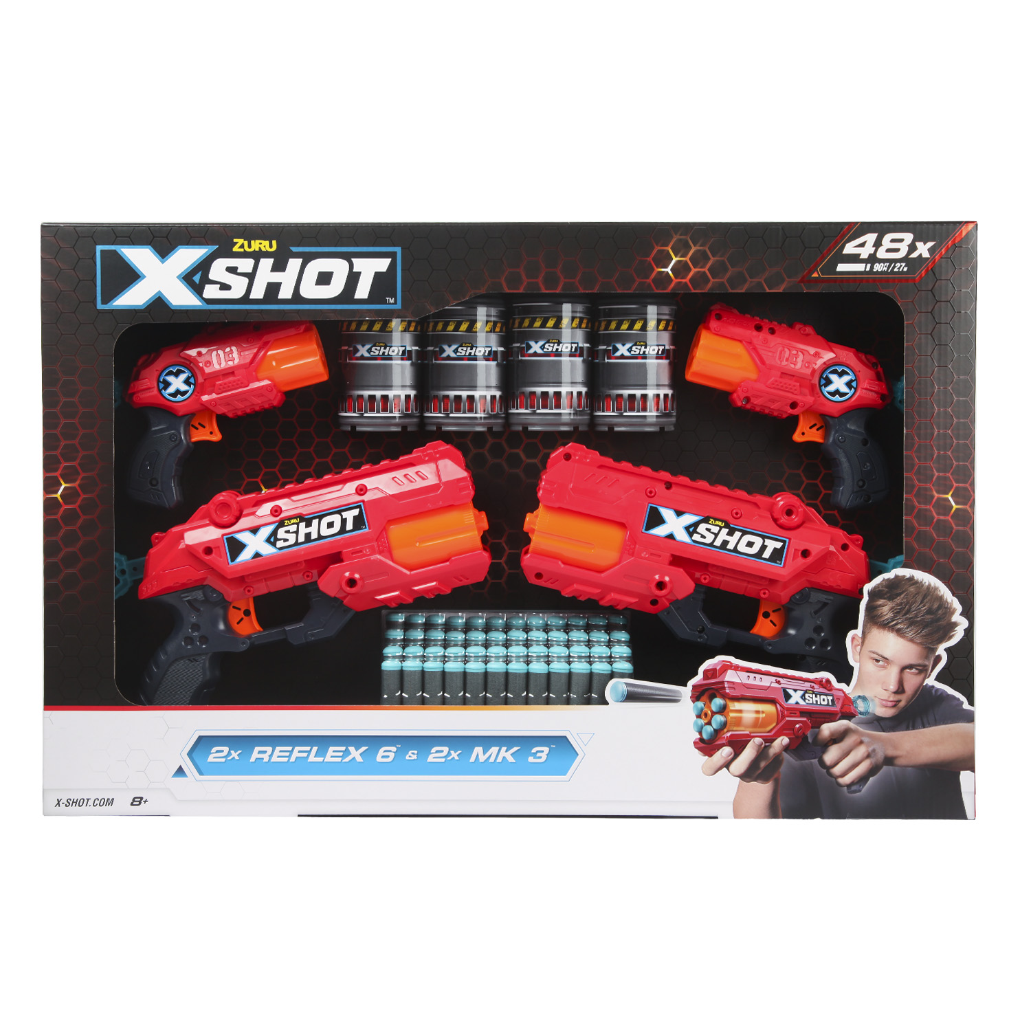 Набор игровой X-SHOT Комбо 36226-2022