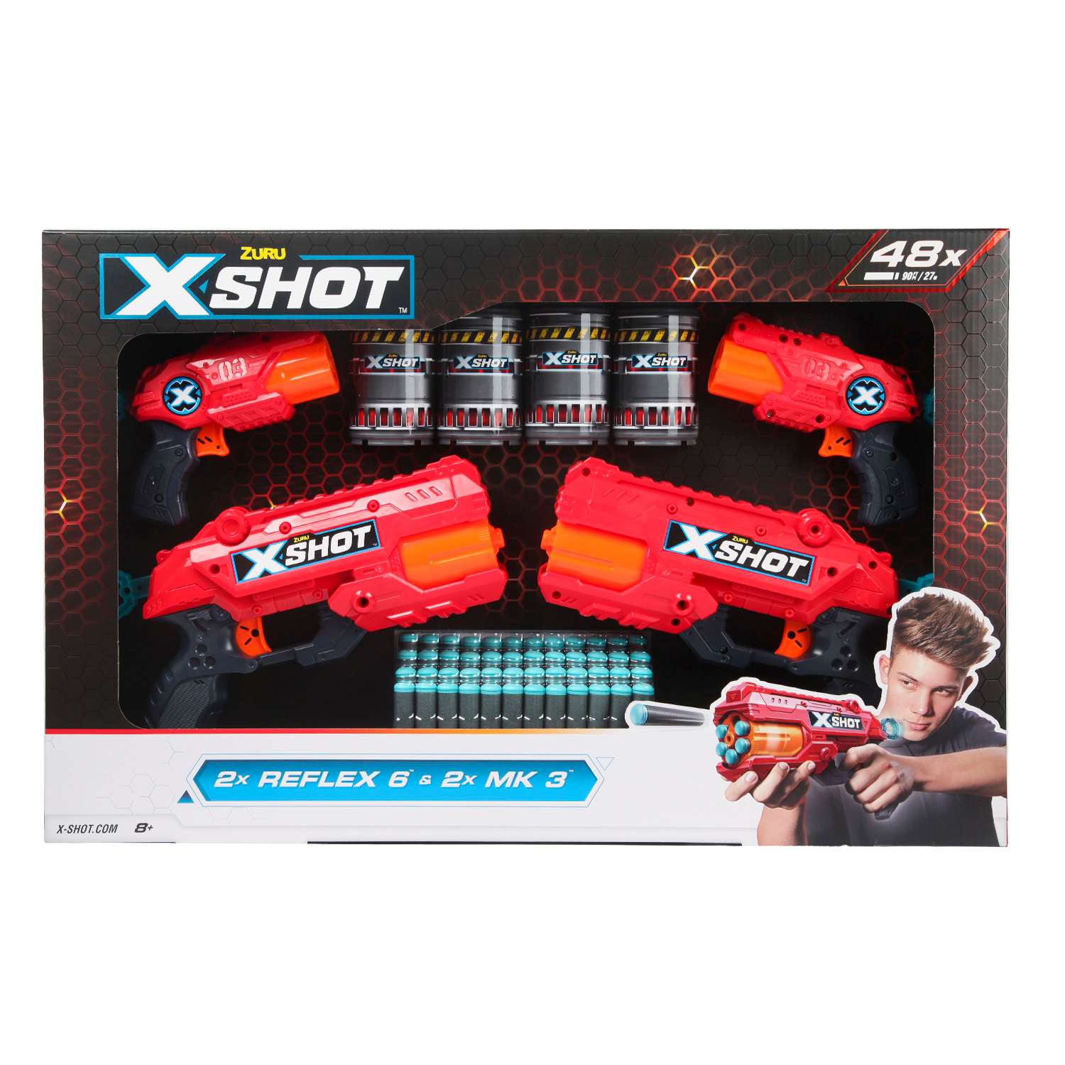 Набор игровой X-SHOT  Комбо 36226-2022 - фото 2