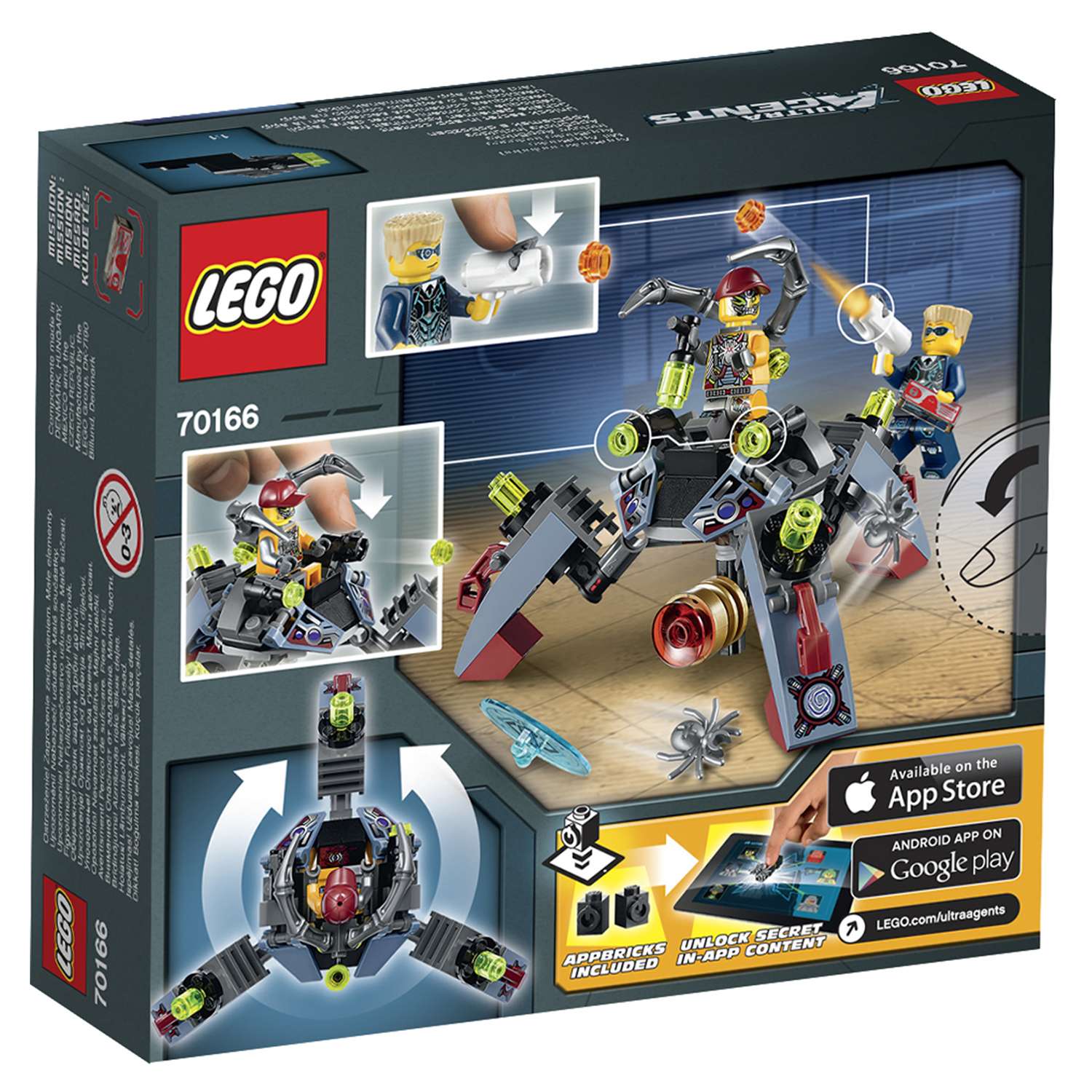 Конструктор LEGO Agents Внедрение Шпионов (70166) - фото 3