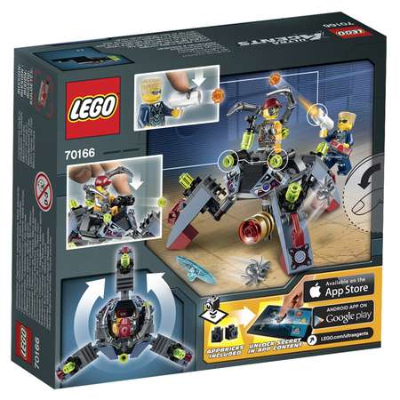 Конструктор LEGO Agents Внедрение Шпионов (70166)