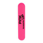 Пилка для ногтей Pink Up mini розовая 180 грит