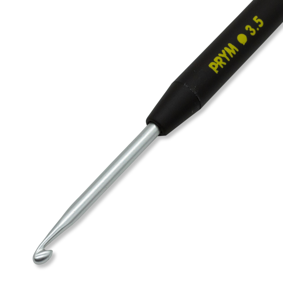 Крючок для вязания Prym SOFT с мягкой ручкой алюминиевый 3.5 мм 14 см 195175 - фото 6