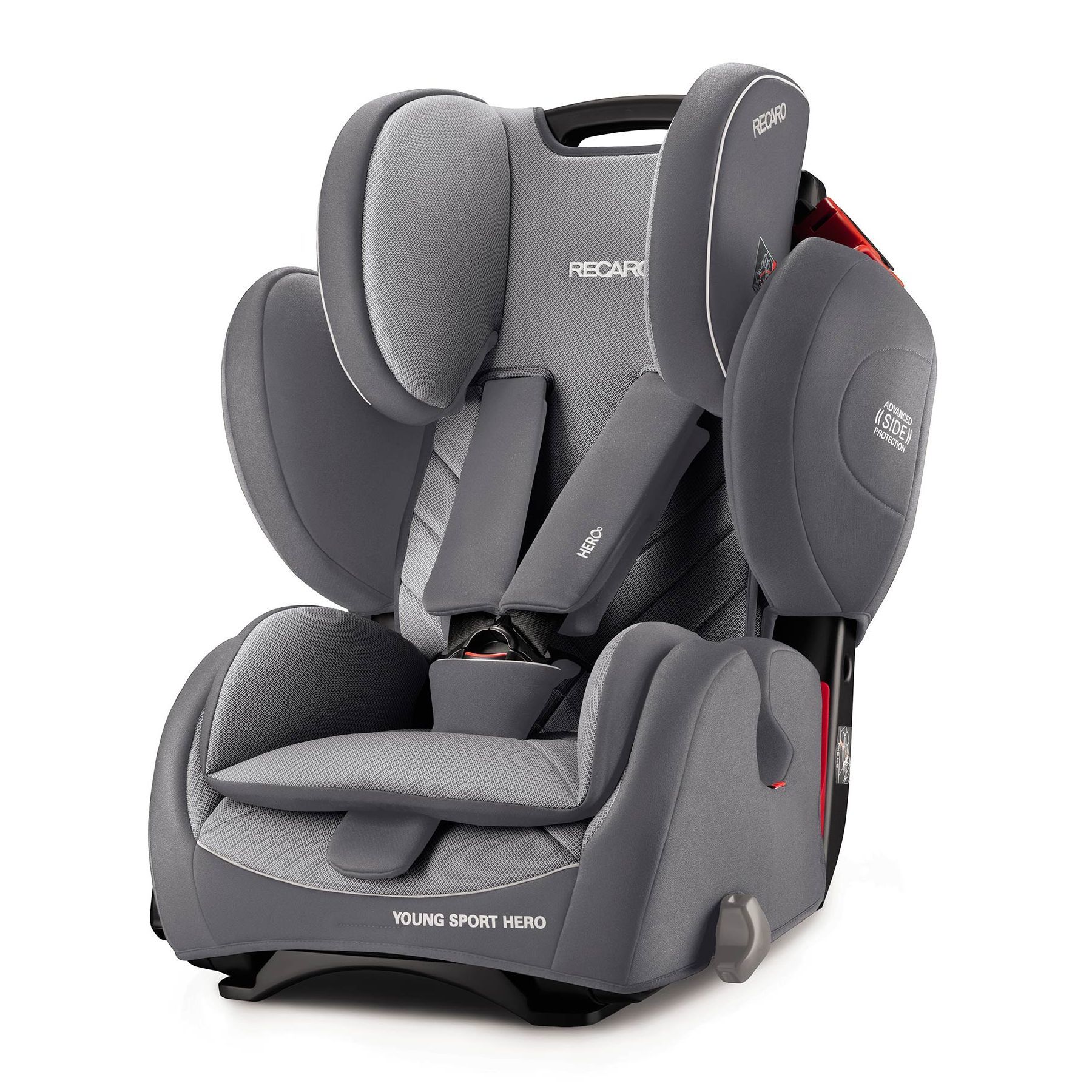 Автокресло Recaro Young Sport Hero Aluminum Grey