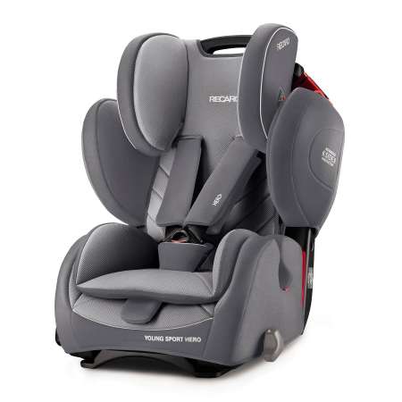 Автокресло Recaro Young Sport Hero Aluminum Grey