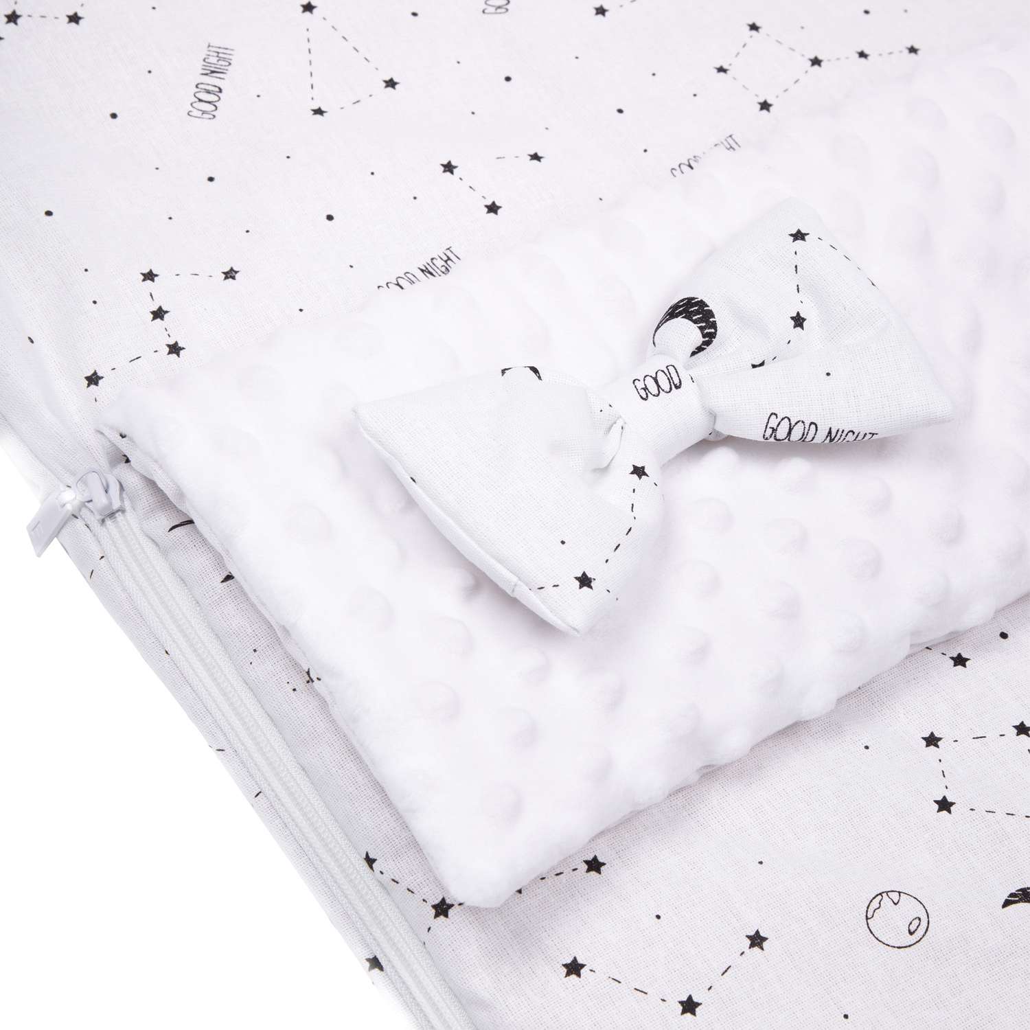 Спальный мешок AmaroBaby детский Magic Sleep STARS белый - фото 5