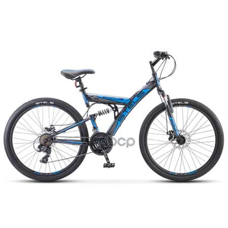 Велосипед STELS Focus MD 26 21-sp V010 18 Чёрный/синий