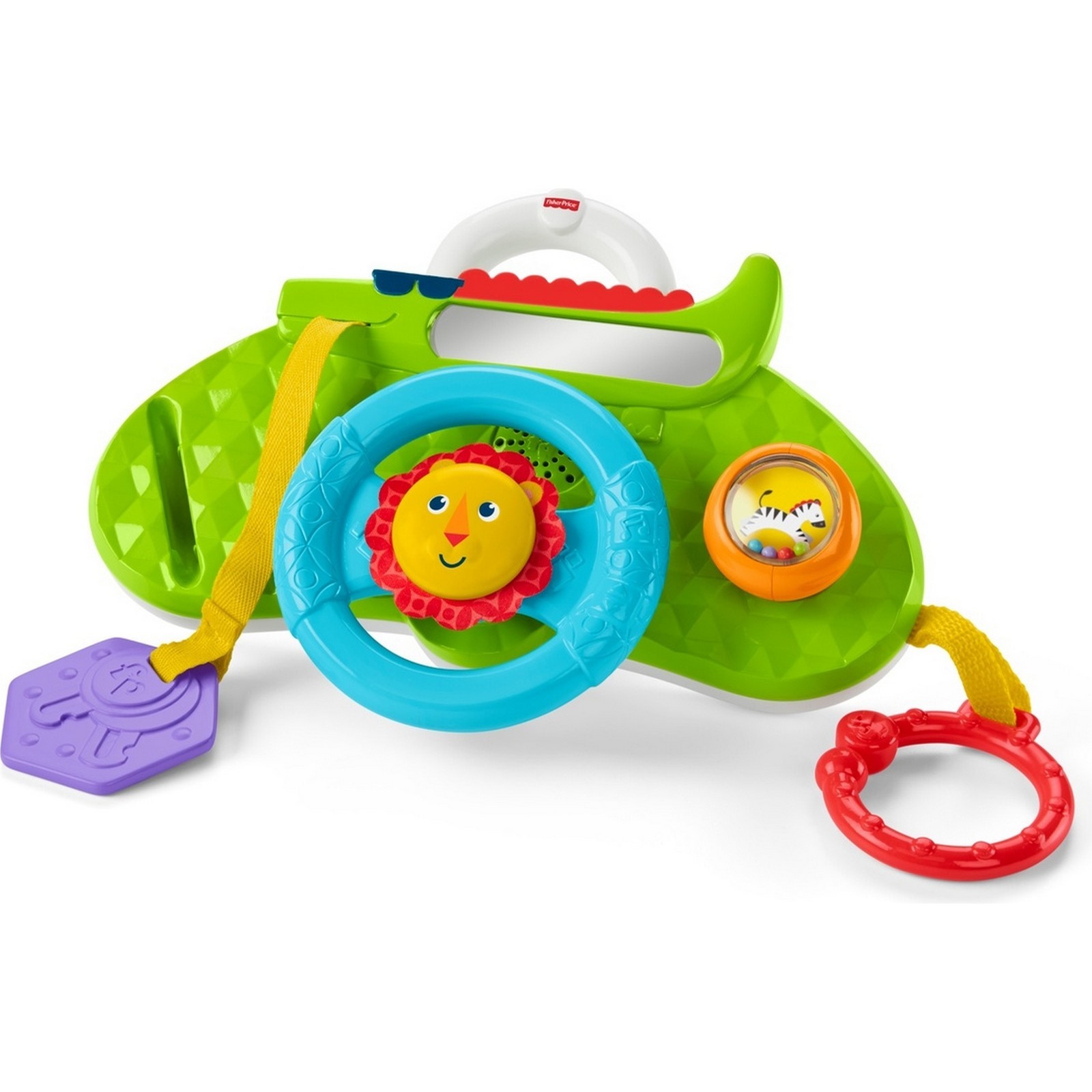 Обучающий руль Fisher Price Львенок - фото 9