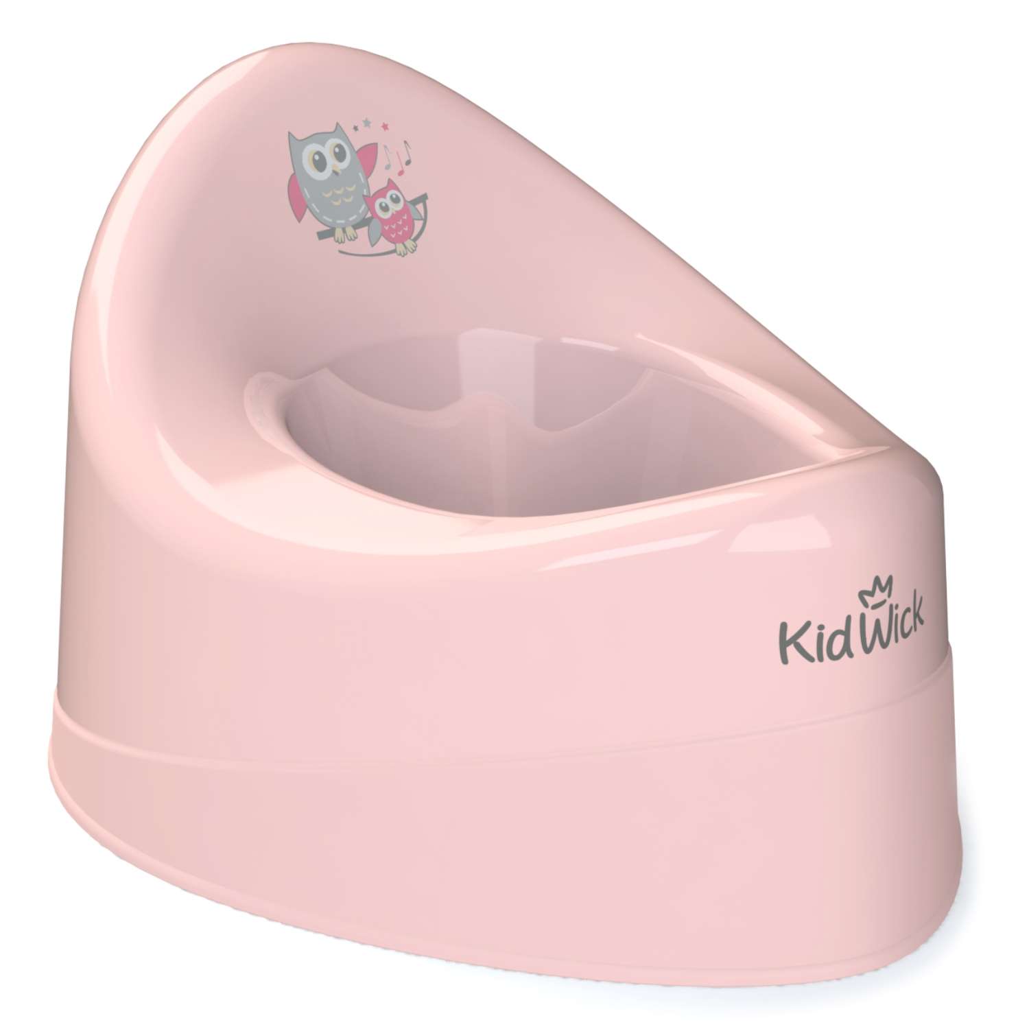 Горшок туалетный KidWick Ракушка Розовый - фото 1