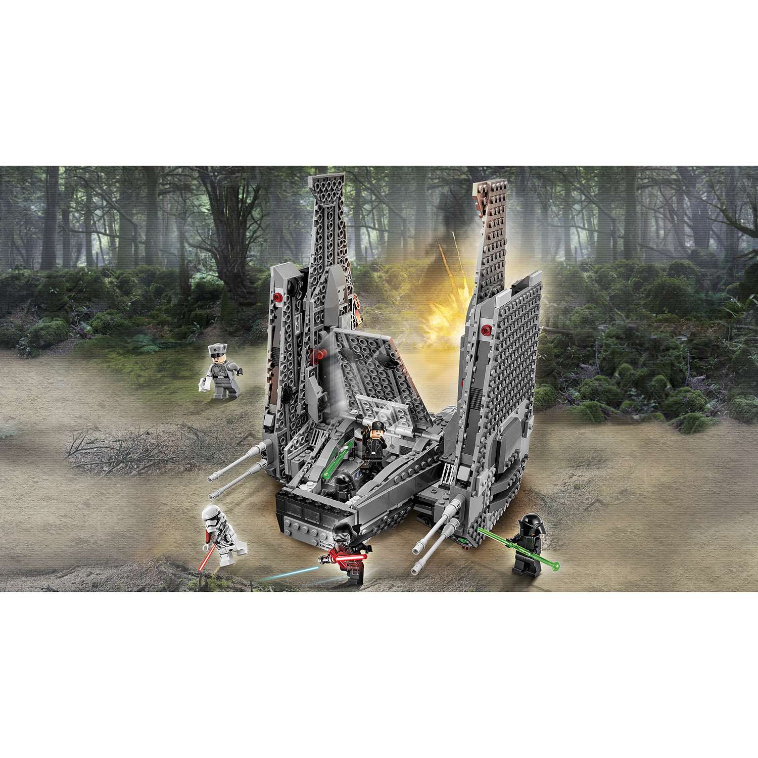 Конструктор LEGO Star Wars TM Командный шаттл Кайло Рена (Kylo Ren's Command Shuttle™) (75104) - фото 5