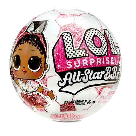 Кукла L.O.L. Surprise! Surprise All Star Sports Soccer Football в непрозрачной упаковке (Сюрприз) 572671EUC