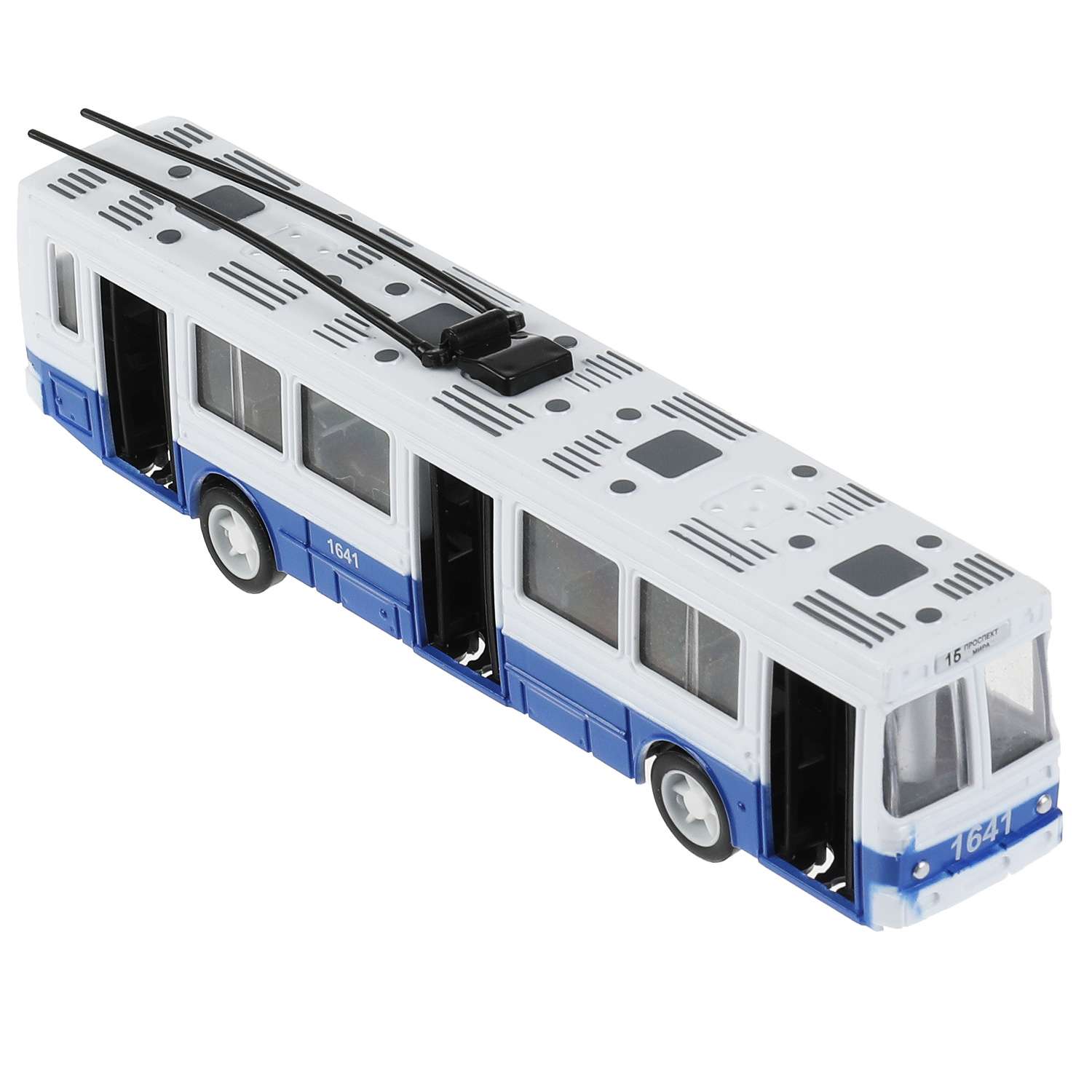 Модель Технопарк Троллейбус 326158 купить по цене 6990 ₸ в  интернет-магазине Детский мир