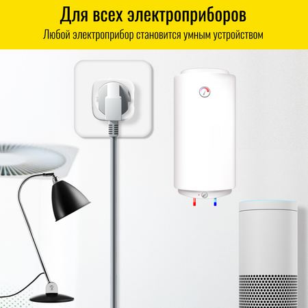 Умная WiFi розетка Smart Aura SA-PL20