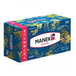 Салфетки бумажные Maneki Ocean 2 слоя белые 250 шт Maneki