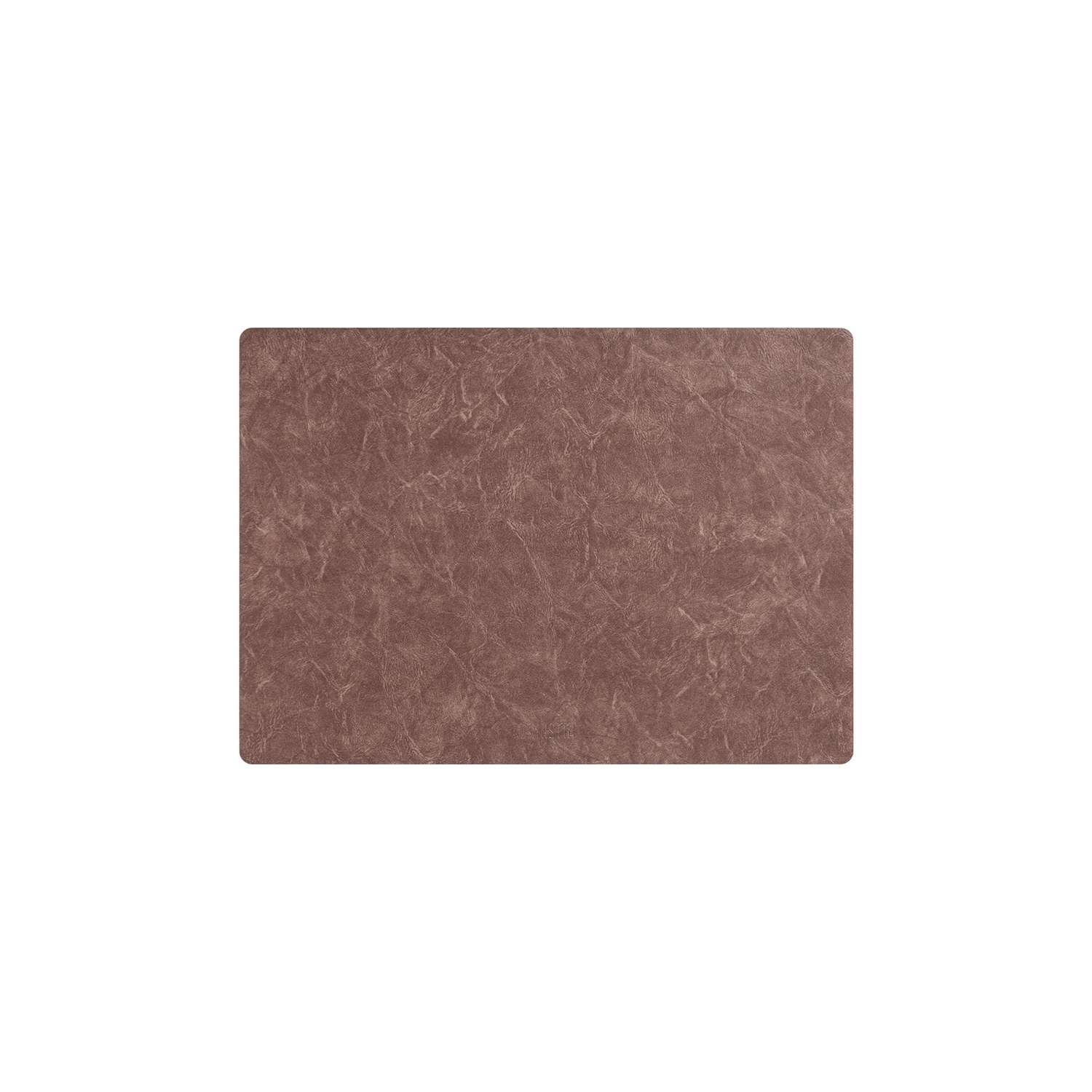 Салфетка сервировочная DeNASTIA Металлик 45x32 см экокожа коричневый E000583 - фото 2