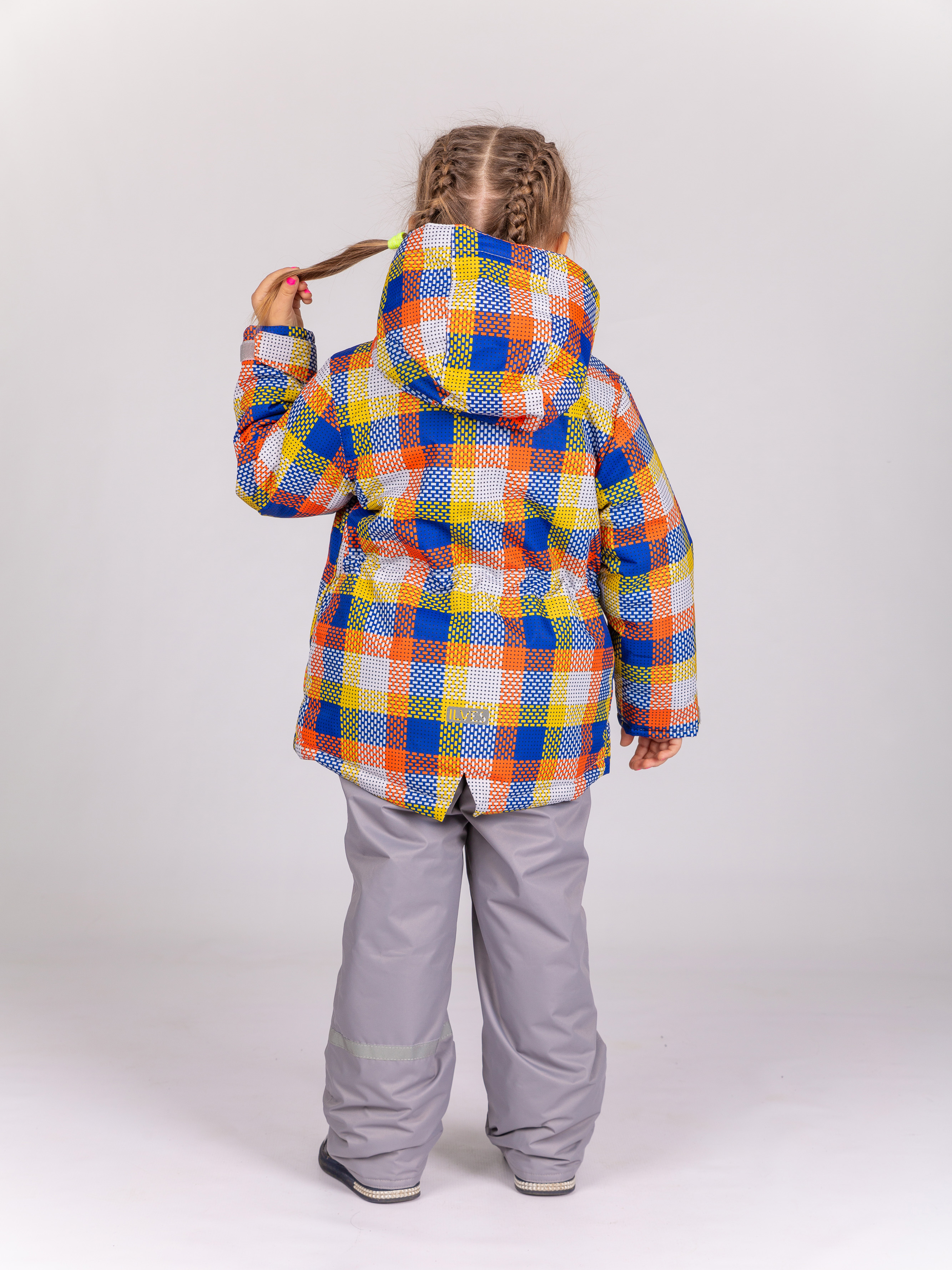 Куртка и брюки ILVES ILV-A-166/5 оранжевый_синий - фото 5