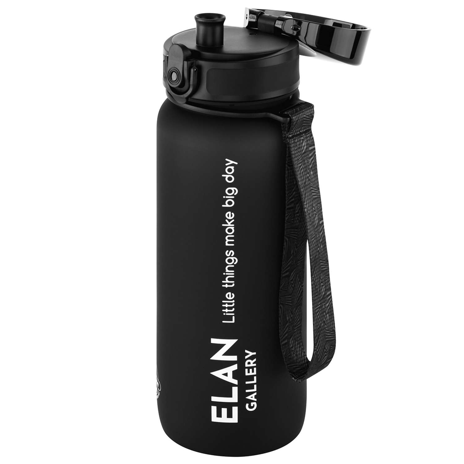 Бутылка для воды Elan Gallery 800 мл Style Matte черная - фото 5