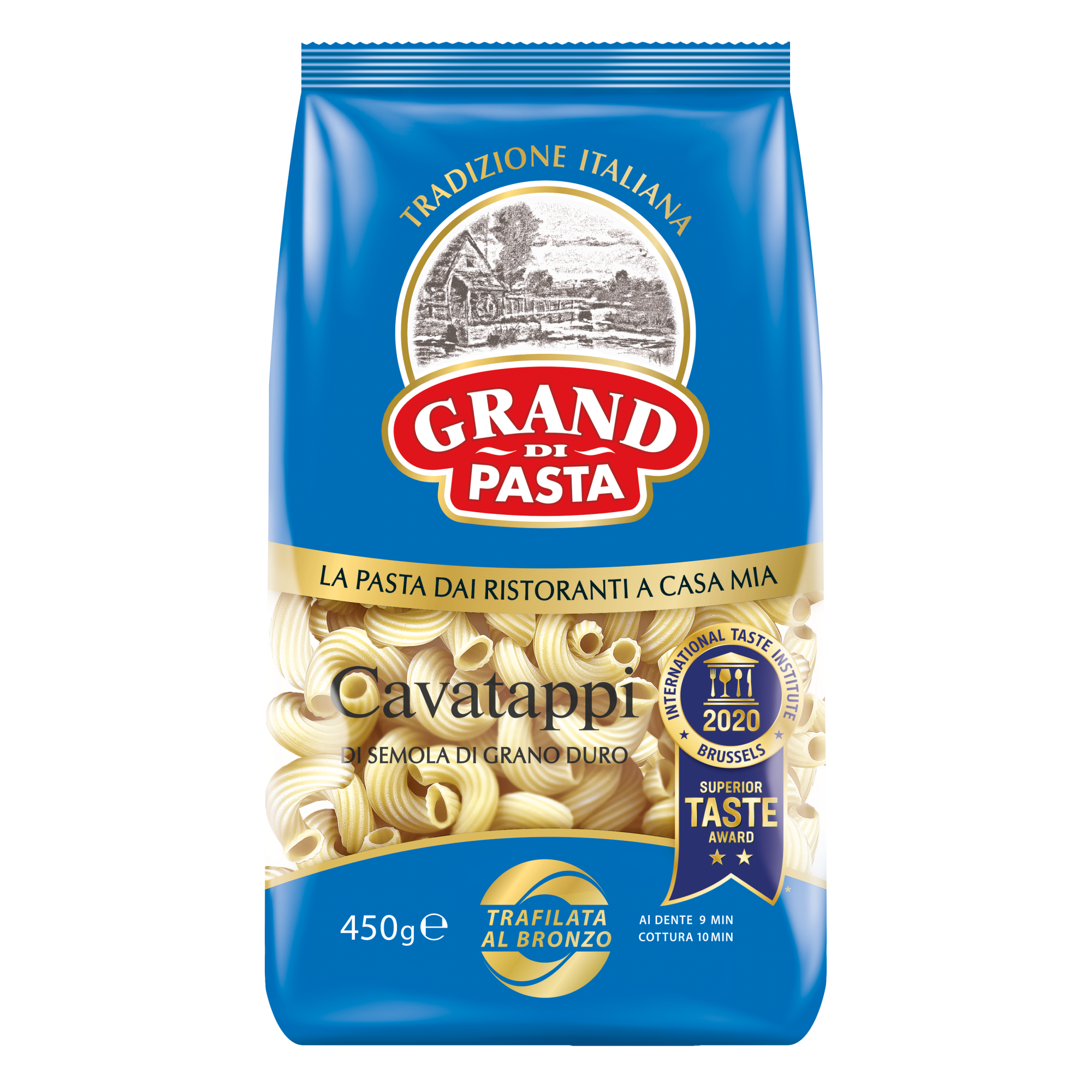 Макаронные изделия Grand Di Pasta Cavatappi 450 гр - фото 1