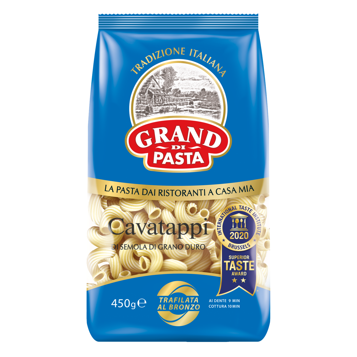Макаронные изделия Grand Di Pasta Cavatappi 450 гр - фото 1