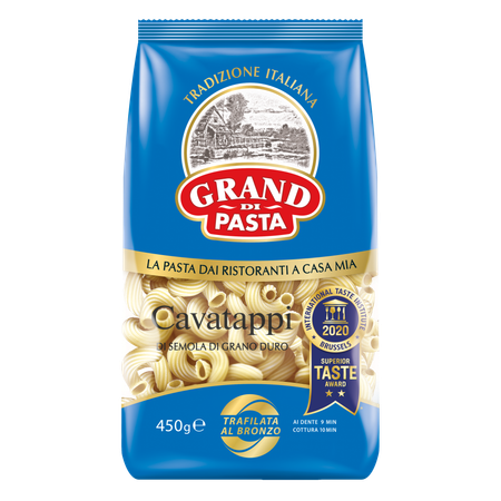 Макаронные изделия Grand Di Pasta Cavatappi 450 гр