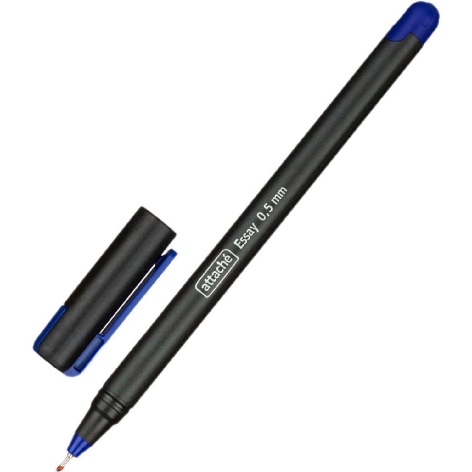 Ручка Attache шариковых Essay 05мм 2 синии/черная/красн 4 упаковки по 4 шт - фото 2