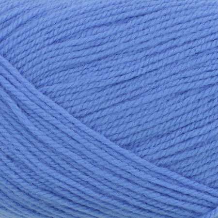 Пряжа для вязания Пехорка 50 гр 200 м акрил мягкая для детских вещей 15 темно-голубой 10 мотков