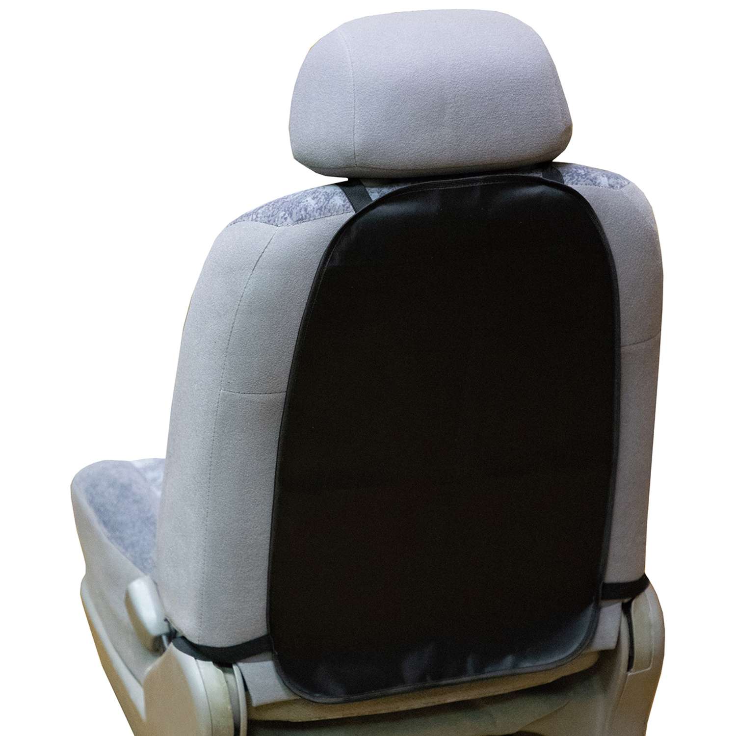 Защита спинки сиденья ПВХ SKYWAY черная 55*37см - фото 2