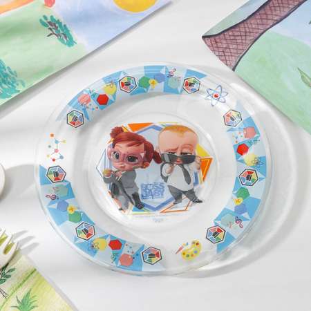 Набор посуды детский Sima-Land Босс молокосос миска кружка тарелка