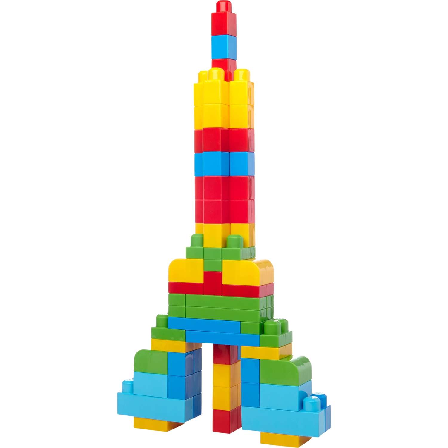 Конструктор Mega Bloks First Builders 60деталей Голубой DCH55 - фото 8