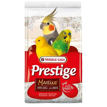 Песок для птиц Versele-Laga Prestige Marine Shell Sand морской 5кг 423005