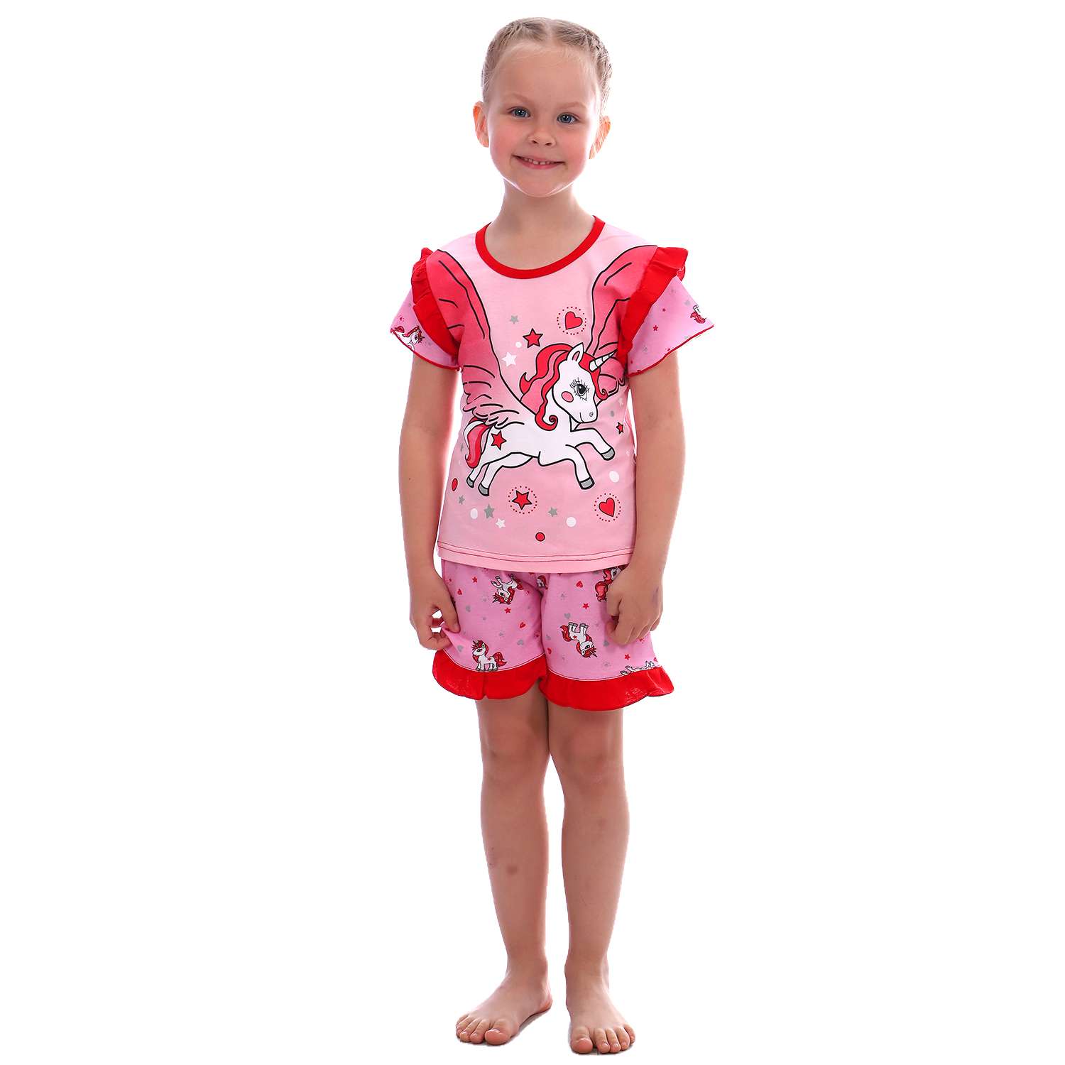 Пижама Детская Одежда 0412К/розовый3 - фото 1