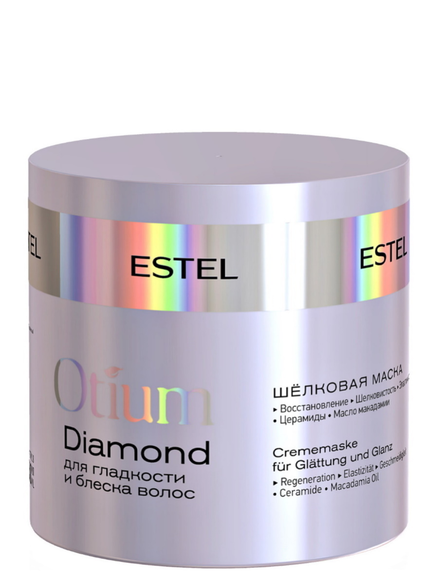 Маска ESTEL OTIUM DIAMOND для гладкости и блеска волос шелковая 300 мл - фото 1