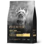 Корм для собак Premier 3кг мелких пород свежее мясо индейки