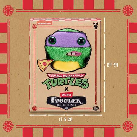 Игрушка мягкая FUGGLER Series 1 TMNT Донателло 15707A