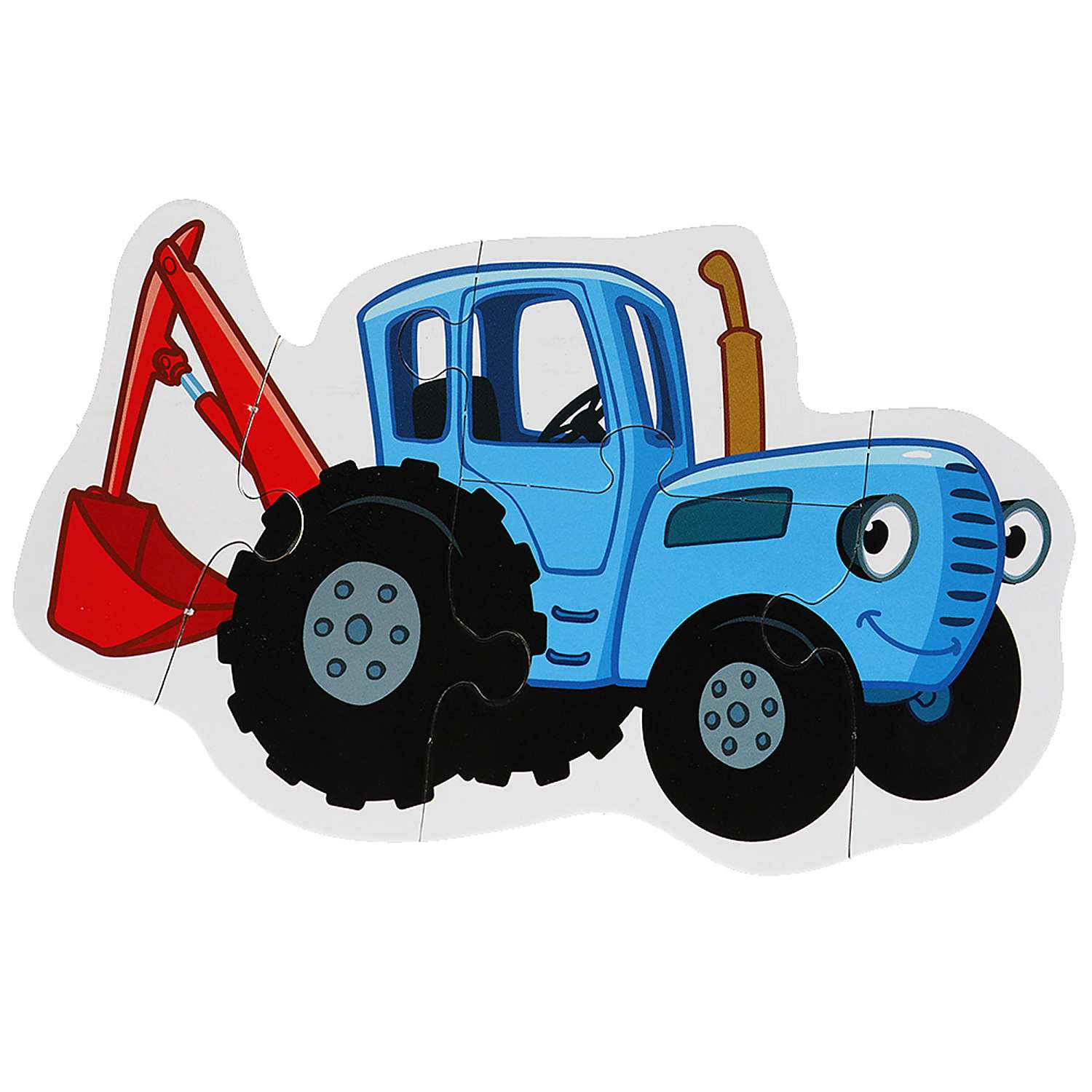 Набор пазлов Умные Игры Синий трактор для малышей 6 картинок 308412 - фото 7