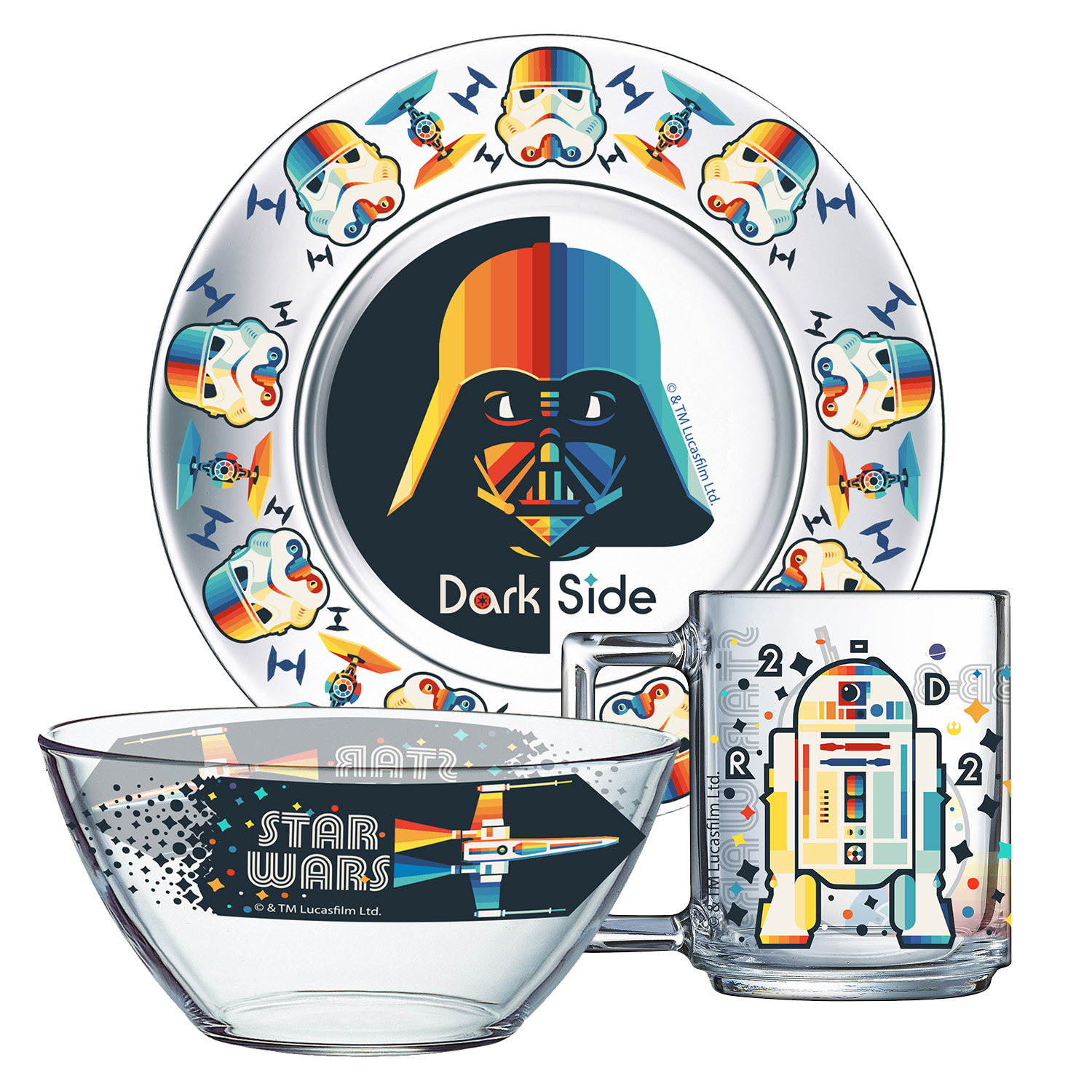 Набор посуды ND PLAY Star Wars 3 предмета - фото 1