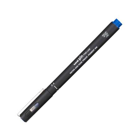 Линер UNI PIN04-200 S 0.4 мм синий