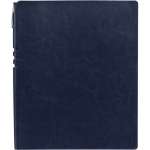 Бизнес-тетрадь Attache Light Book А4 96 листов клетка цветной срез кожзаменитель темно-синий
