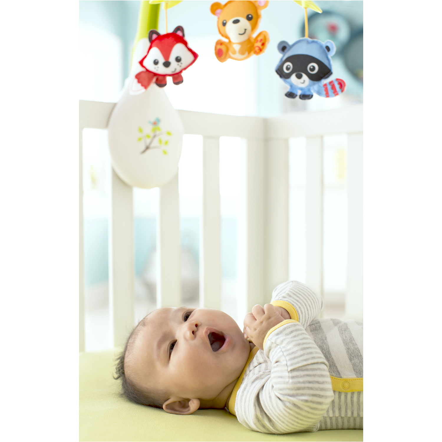 Мобиль Fisher Price Лесные друзья 3в1 музыкальный CDM84 - фото 10