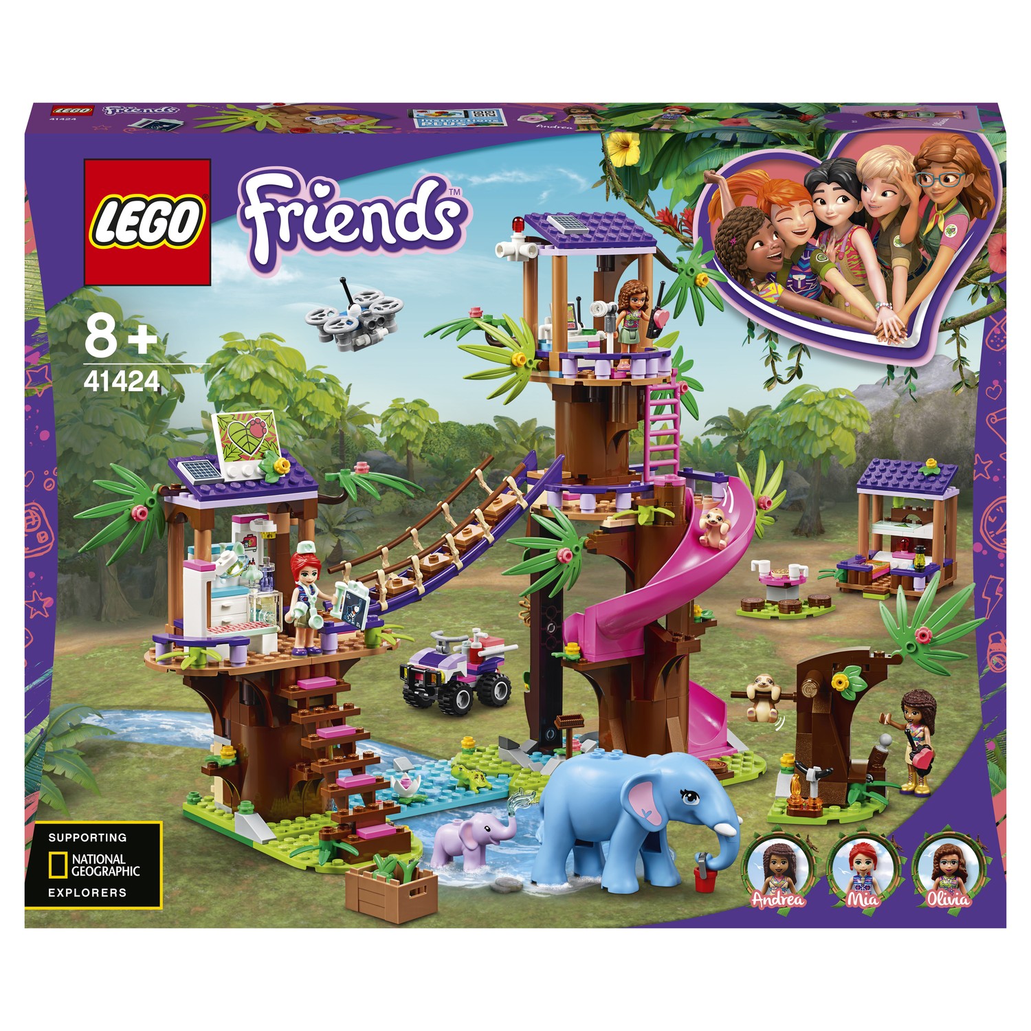 Конструктор LEGO Friends Штаб спасателей 41424 - фото 2