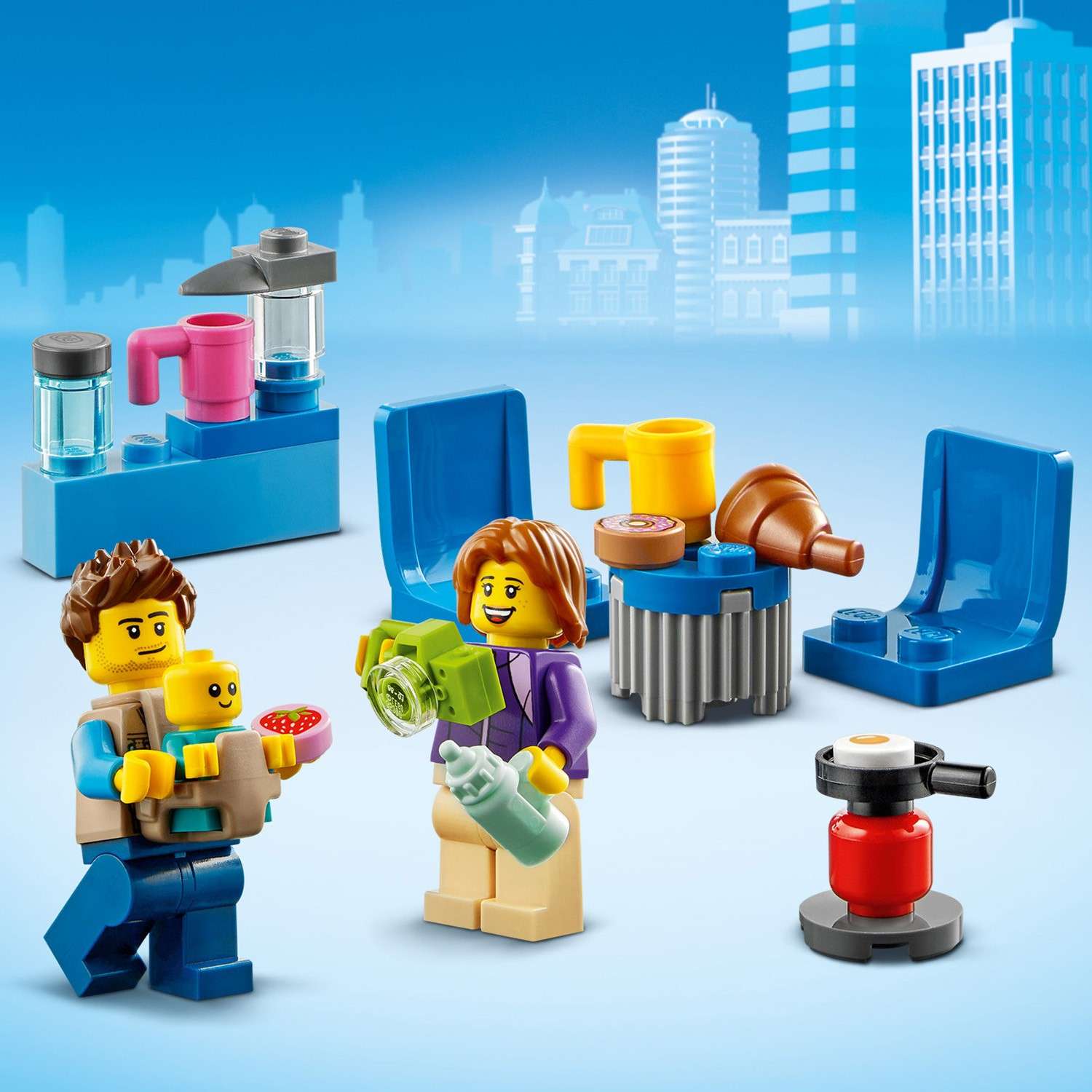 Конструктор LEGO City Great Vehicles Отпуск в доме на колесах 60283 - фото 10