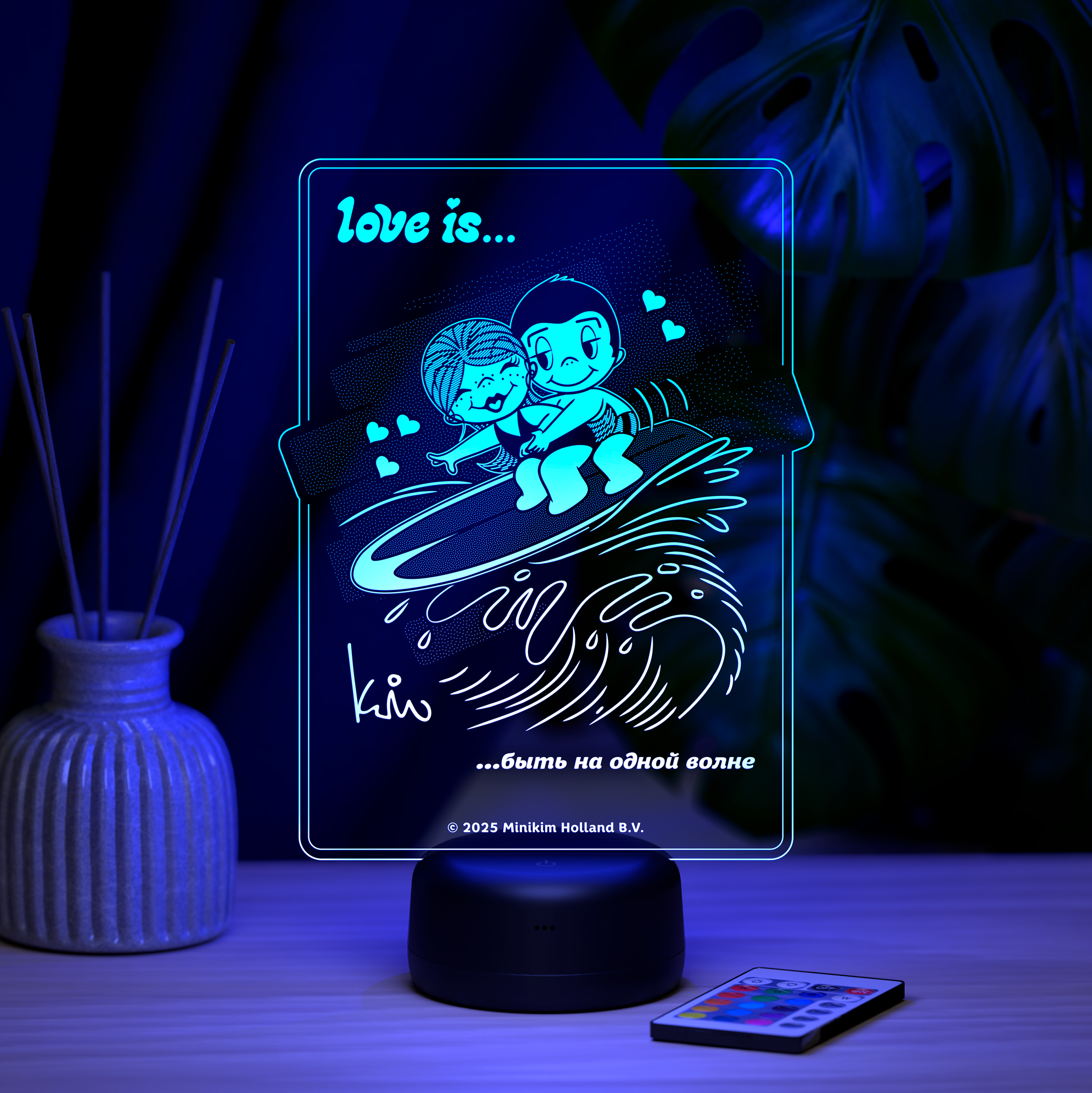 Ночник Love is.. Быть на одной волне - фото 9