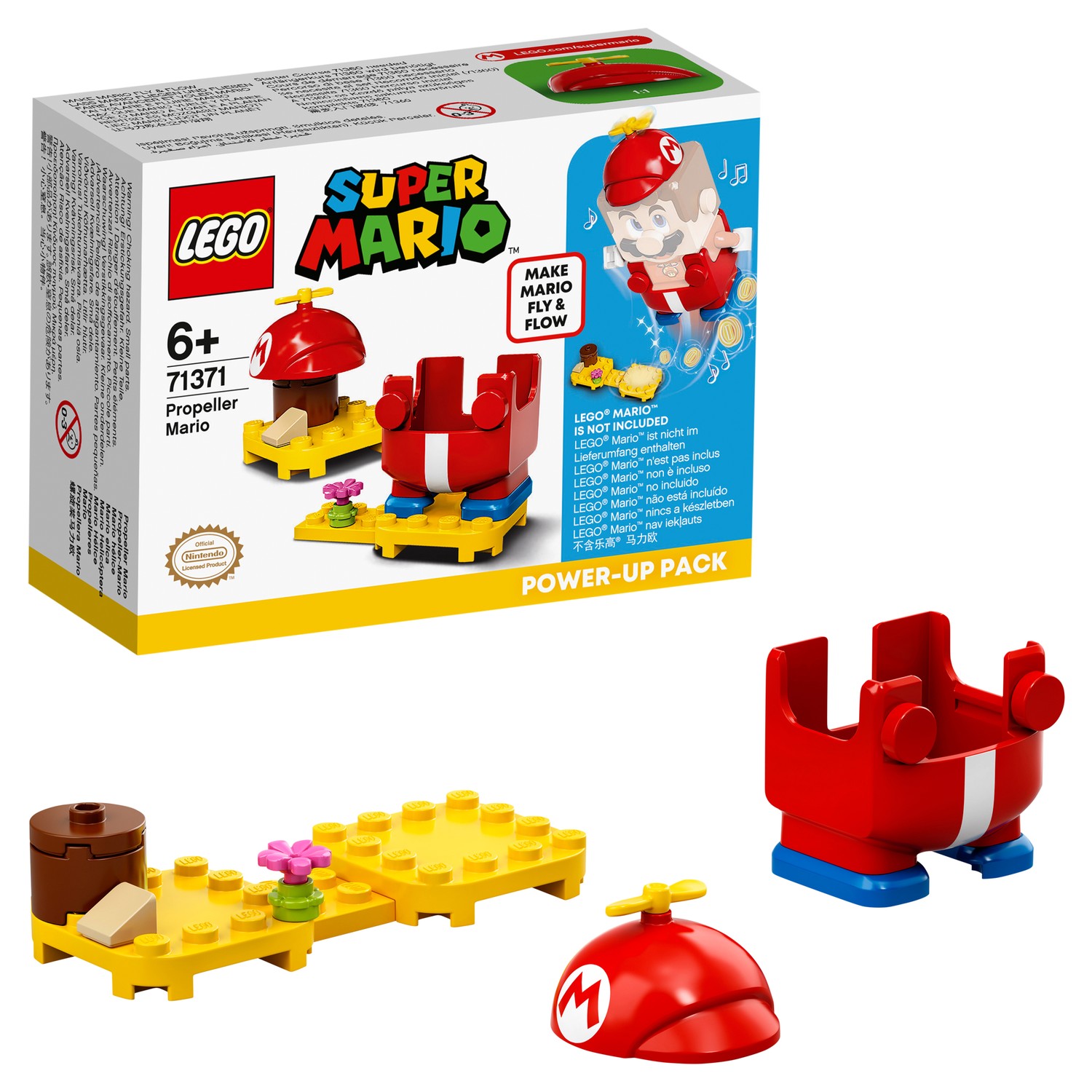 Конструктор LEGO Super Mario Марио-вертолет 71371 - фото 1