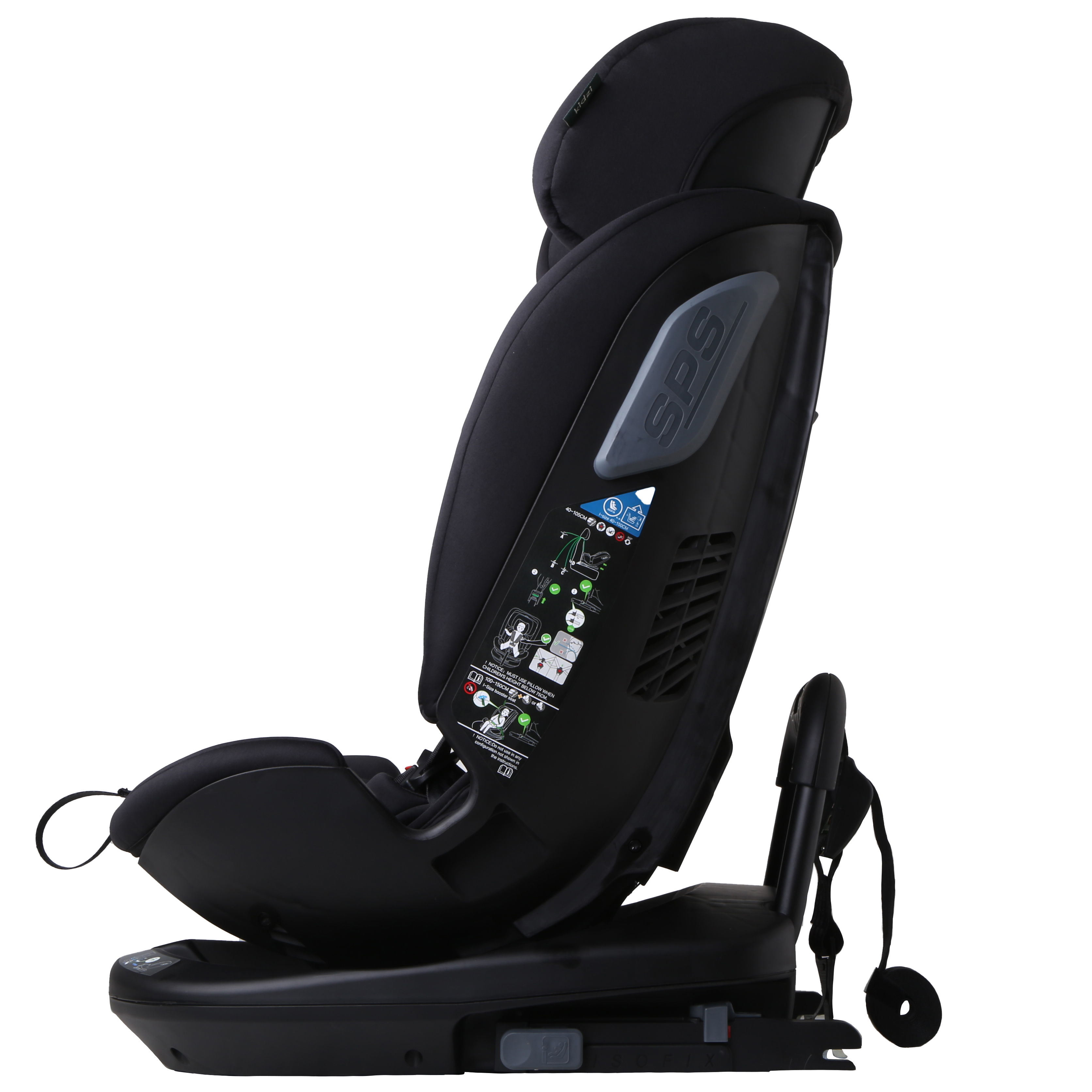 Автокресло Kidzi SPIN PLUS 360 i-SIZE Isofix 0+/1/2/3 (0-36 кг) - фото 5