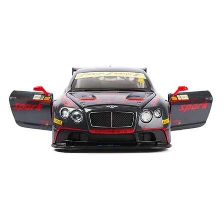 Машинка Mobicaro 1:24 Bentley Continental GT3 Concept Серебристо-серая 68267A