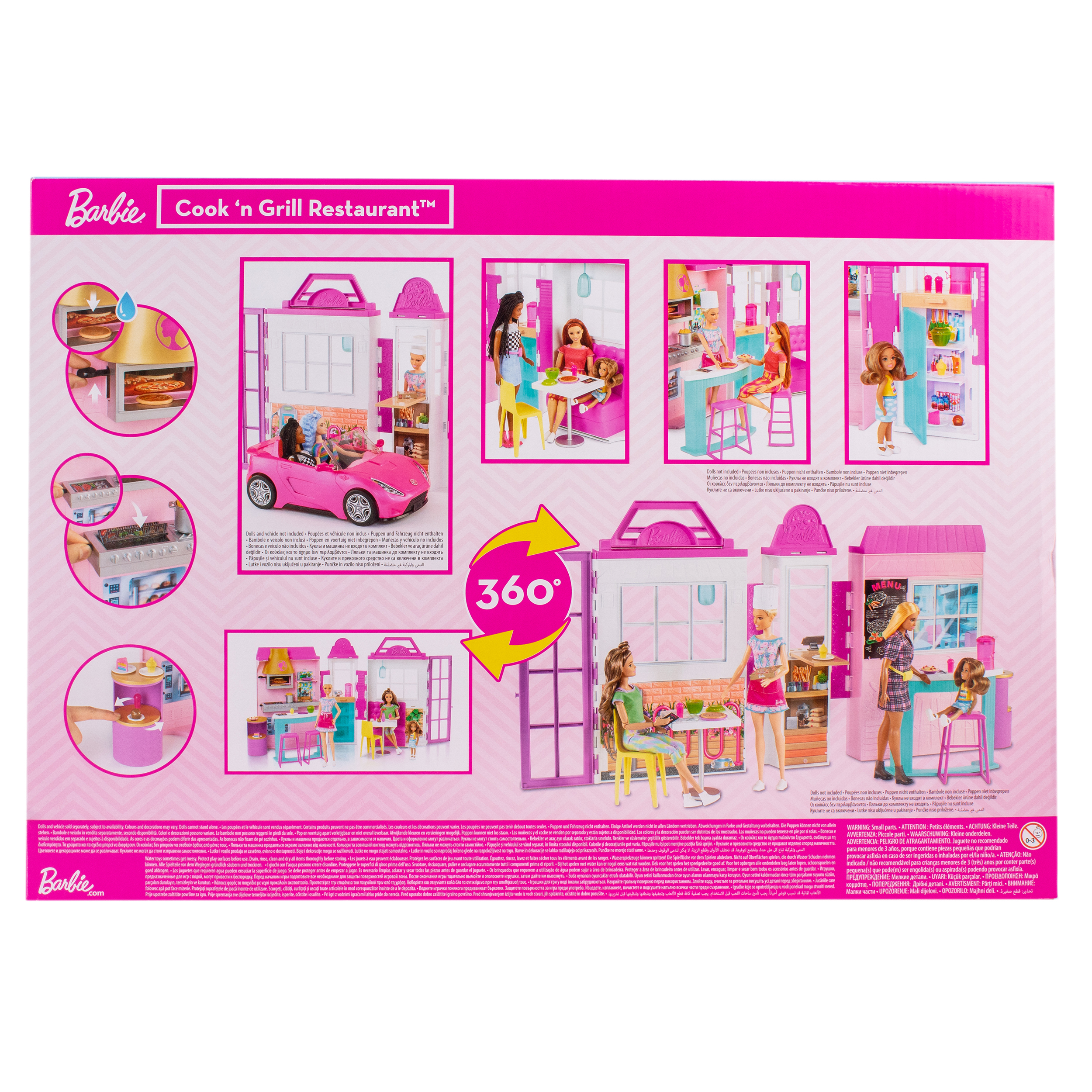 Игровой набор Mattel Barbie Ресторан GXY72 - фото 8