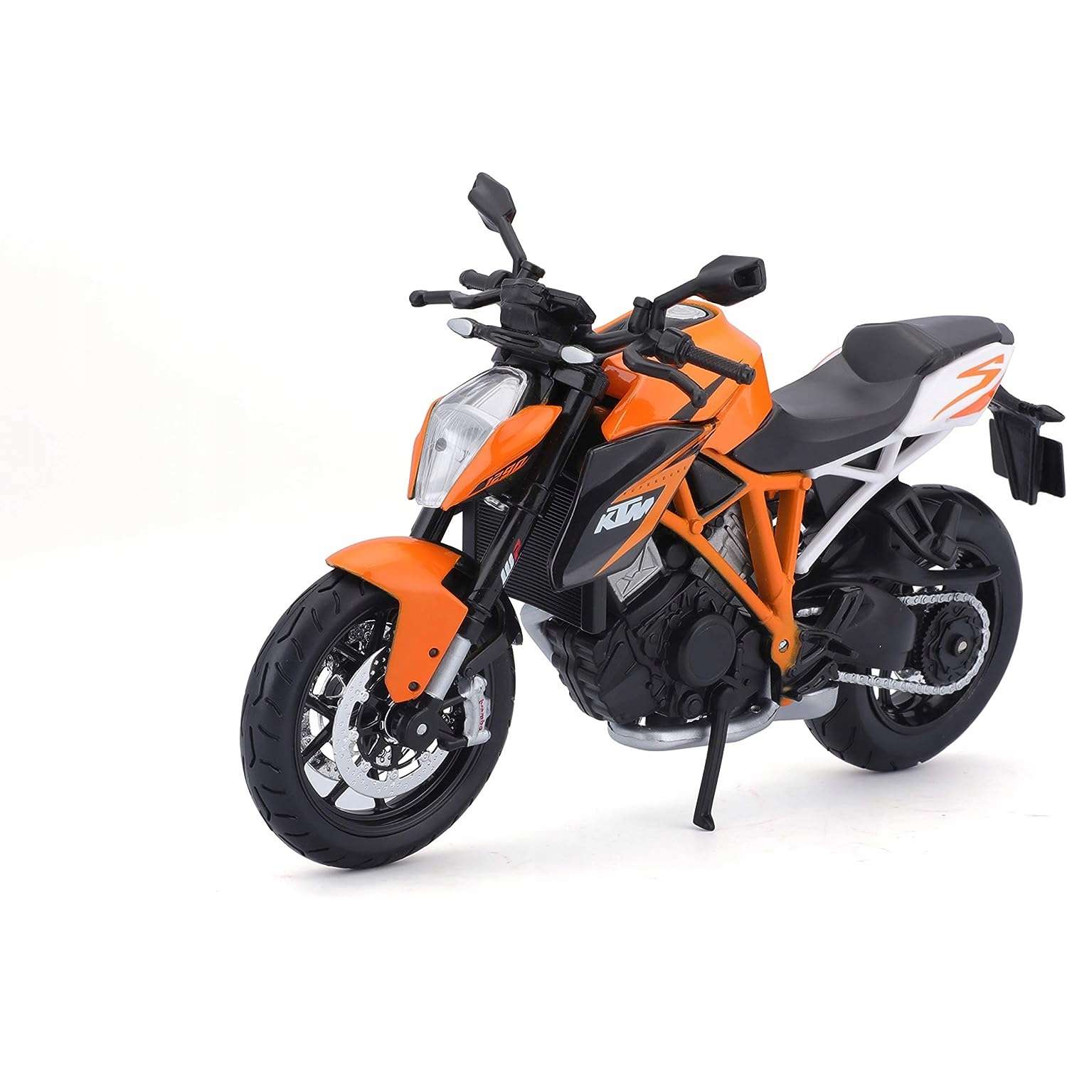 Мотоцикл WELLY 1:18 KTM 1290 SUPER DUKE R оранжевый 12837PW - фото 1