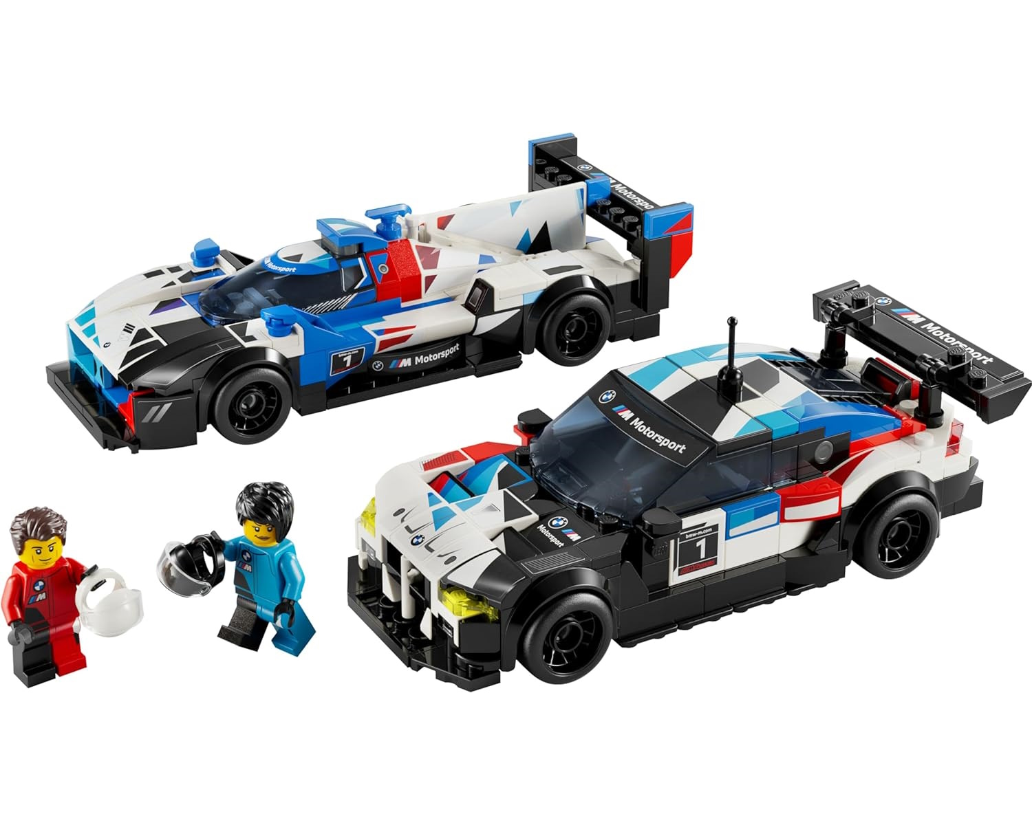 Конструктор LEGO Speed Champions Гоночные автомобили BMW M4 GT3 и BMW M Hybrid V8 76922 - фото 2