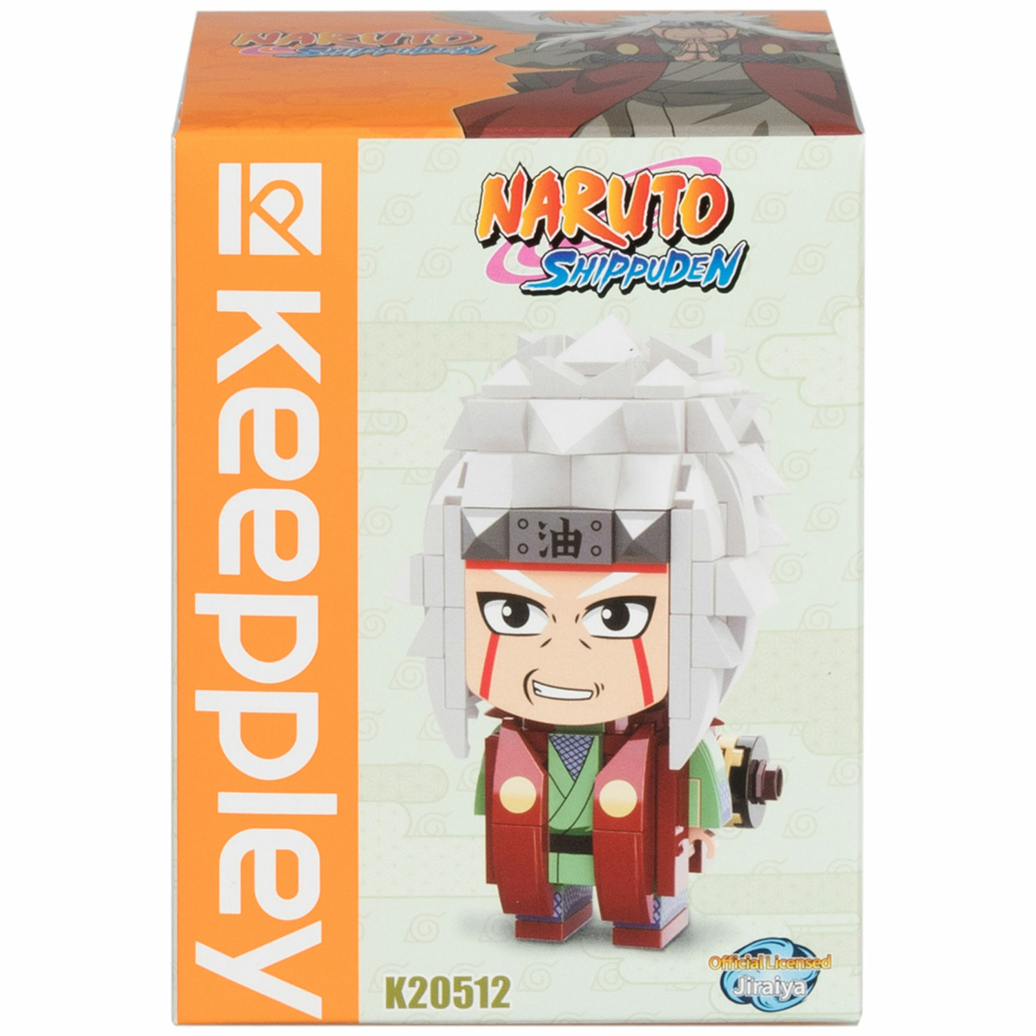 3d конструктор аниме Наруто Джирайя Naruto детский фигурка в подарочной коробке 318 деталей - фото 4